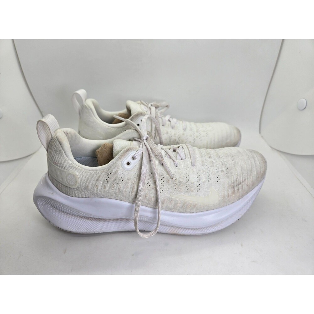 Nike ReactX Infinity Run 4 Shoes Women's 5.5 Triple White Road Running Sneakers
